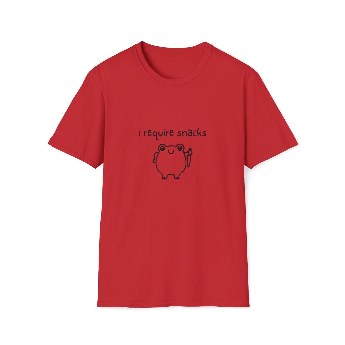 I Require Snacks T‑Shirt