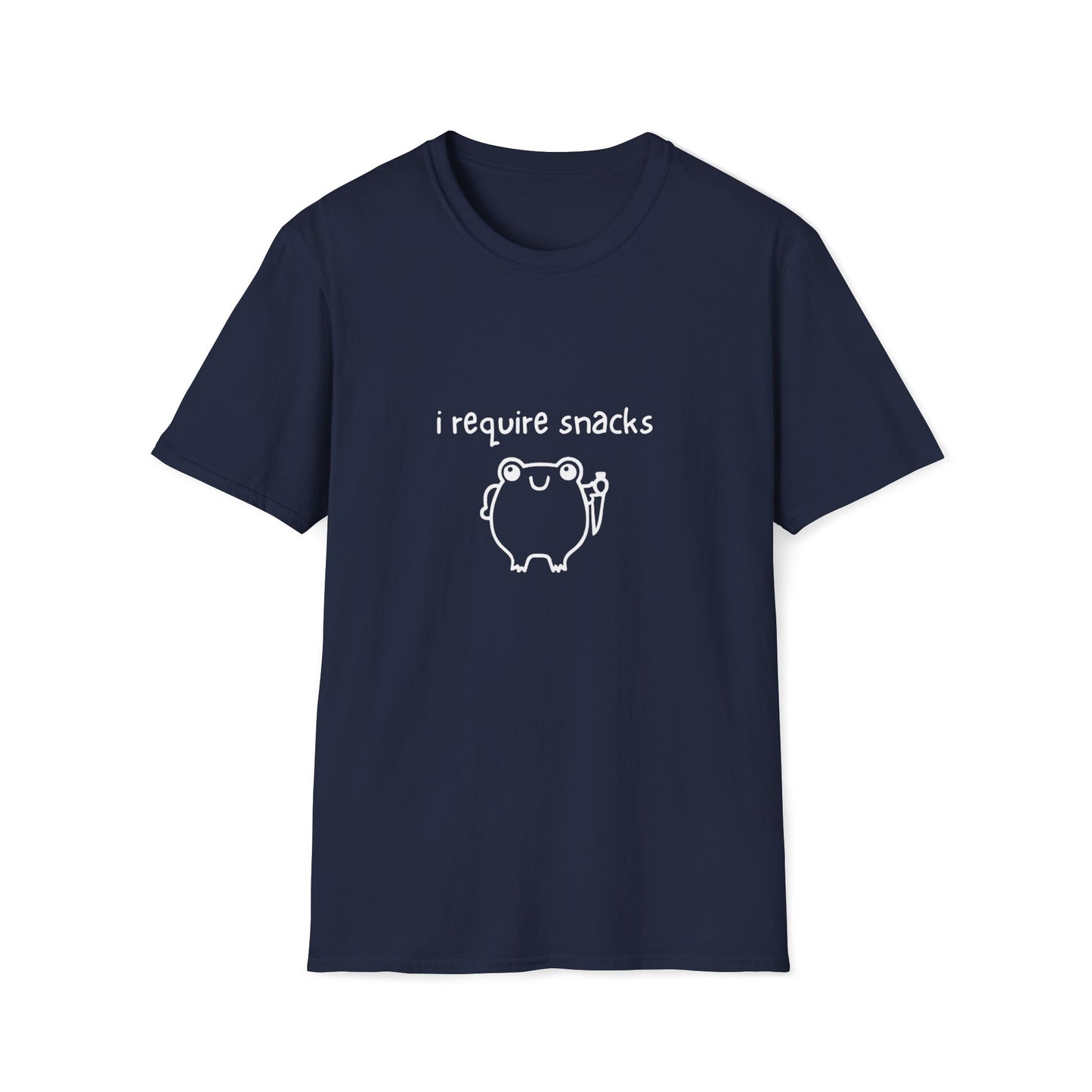 I Require Snacks T‑Shirt