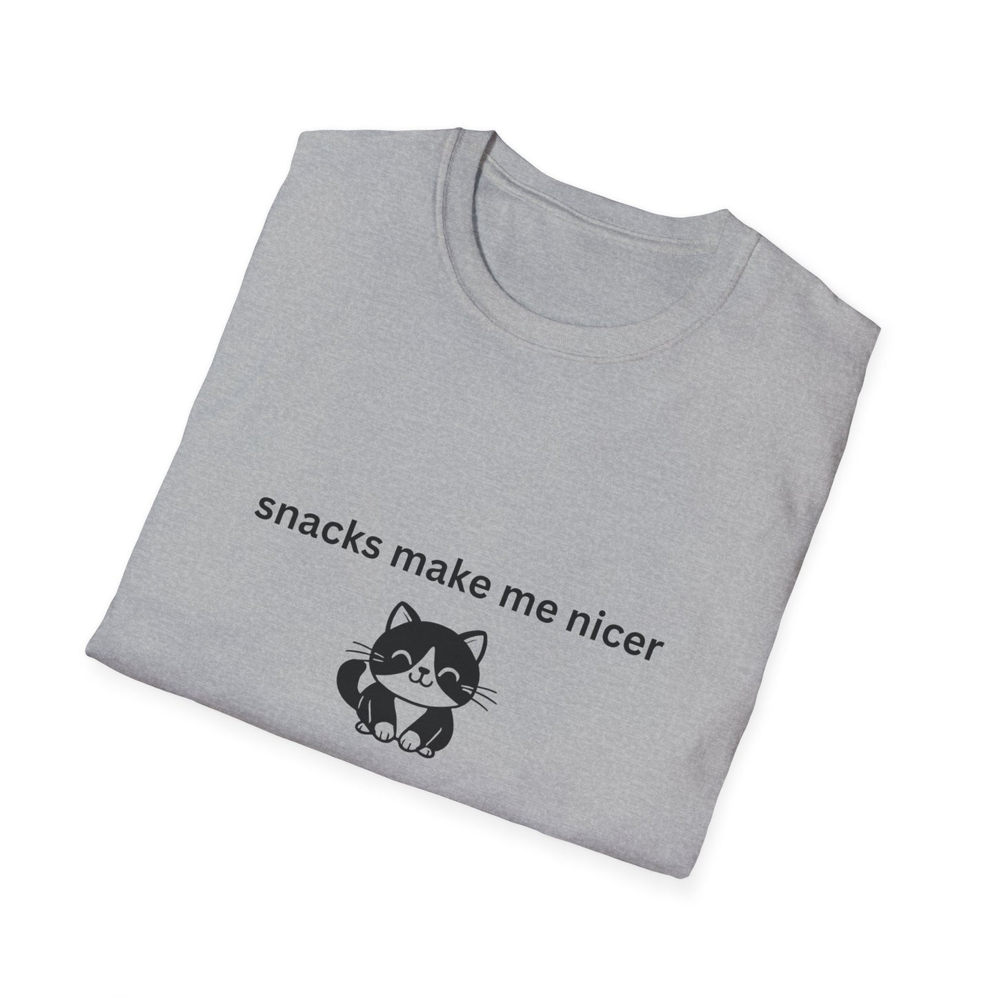 Snacks Make Me Nicer T-Shirt