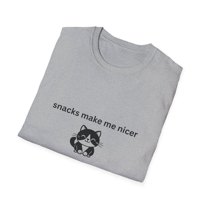 Snacks Make Me Nicer T-Shirt