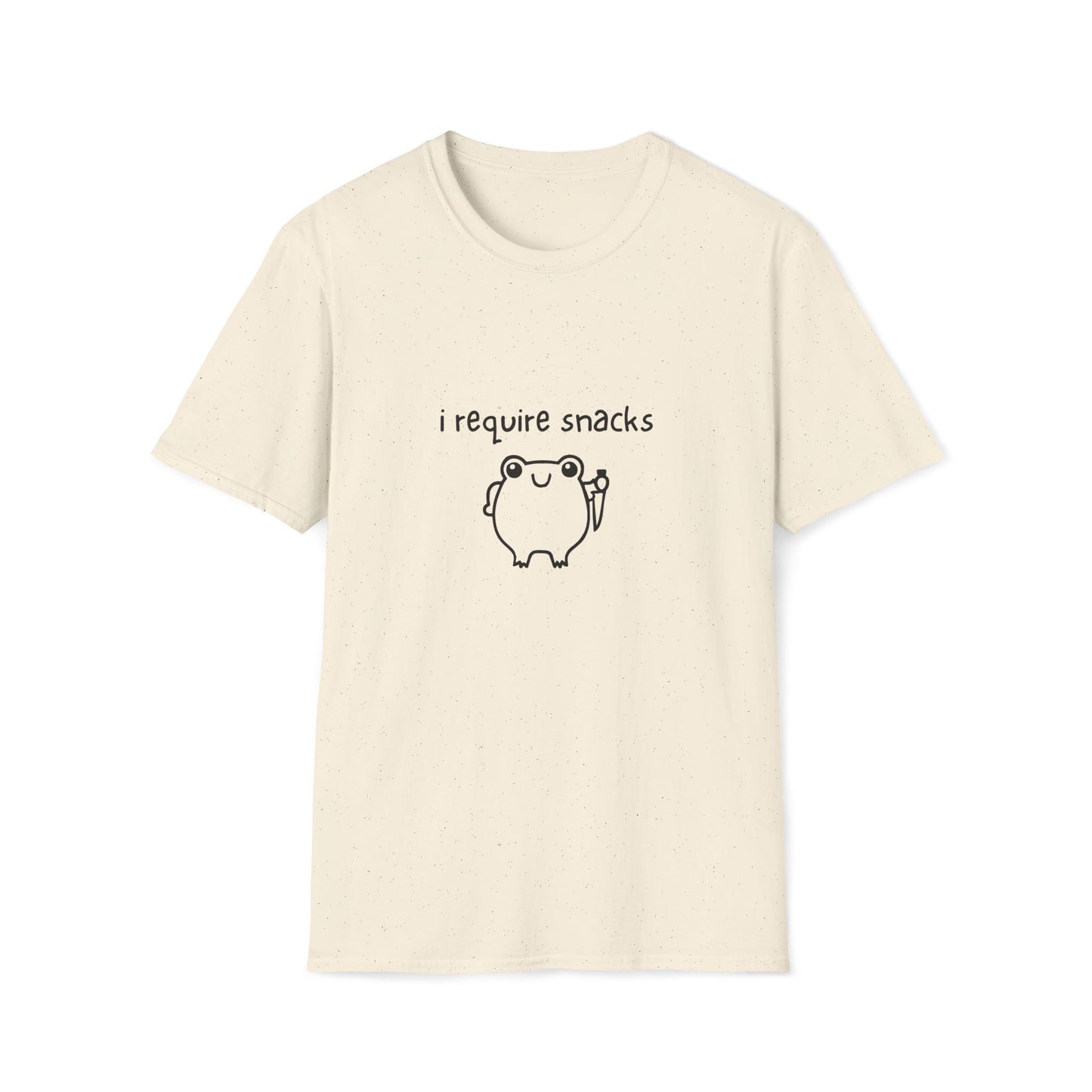 I Require Snacks T‑Shirt