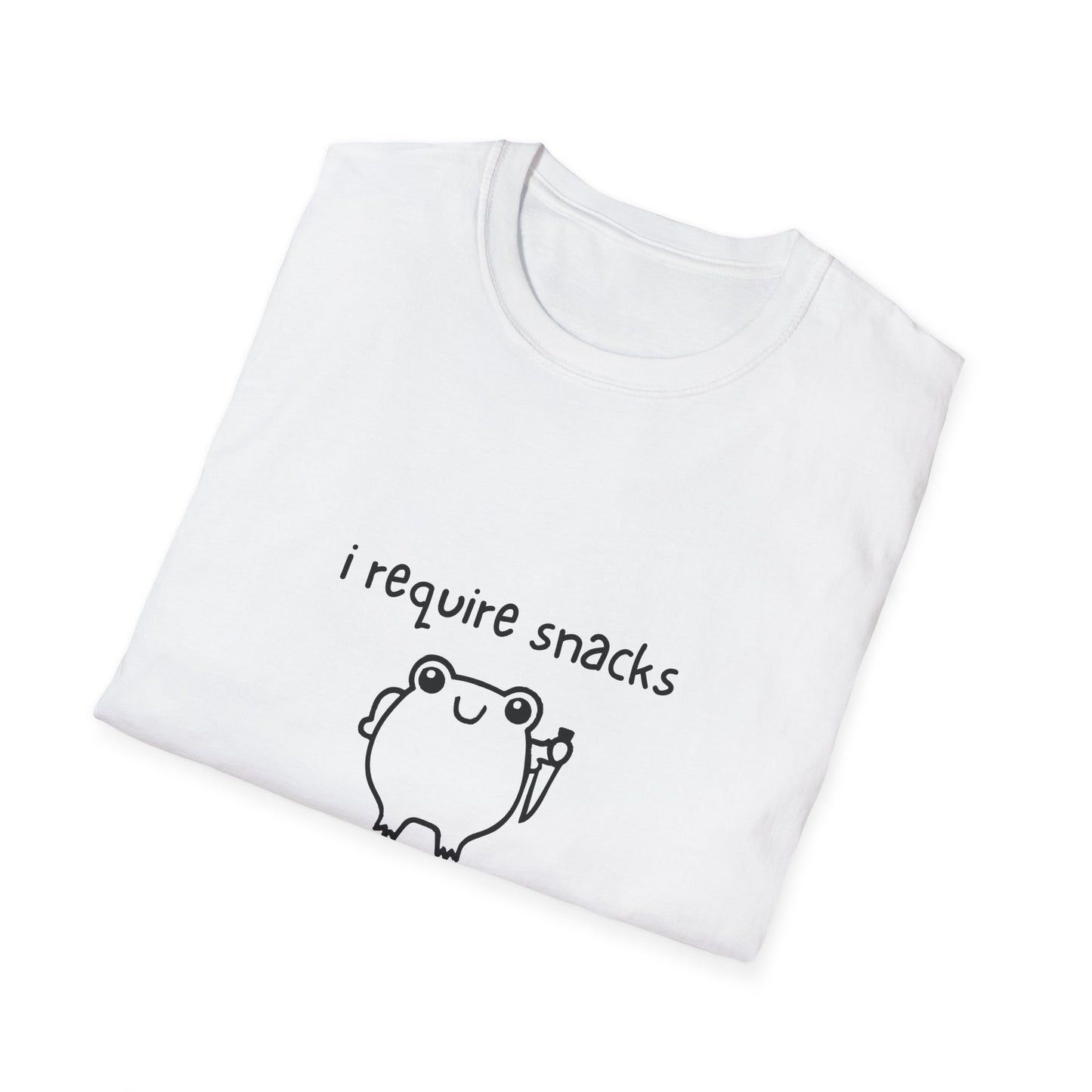 I Require Snacks T‑Shirt