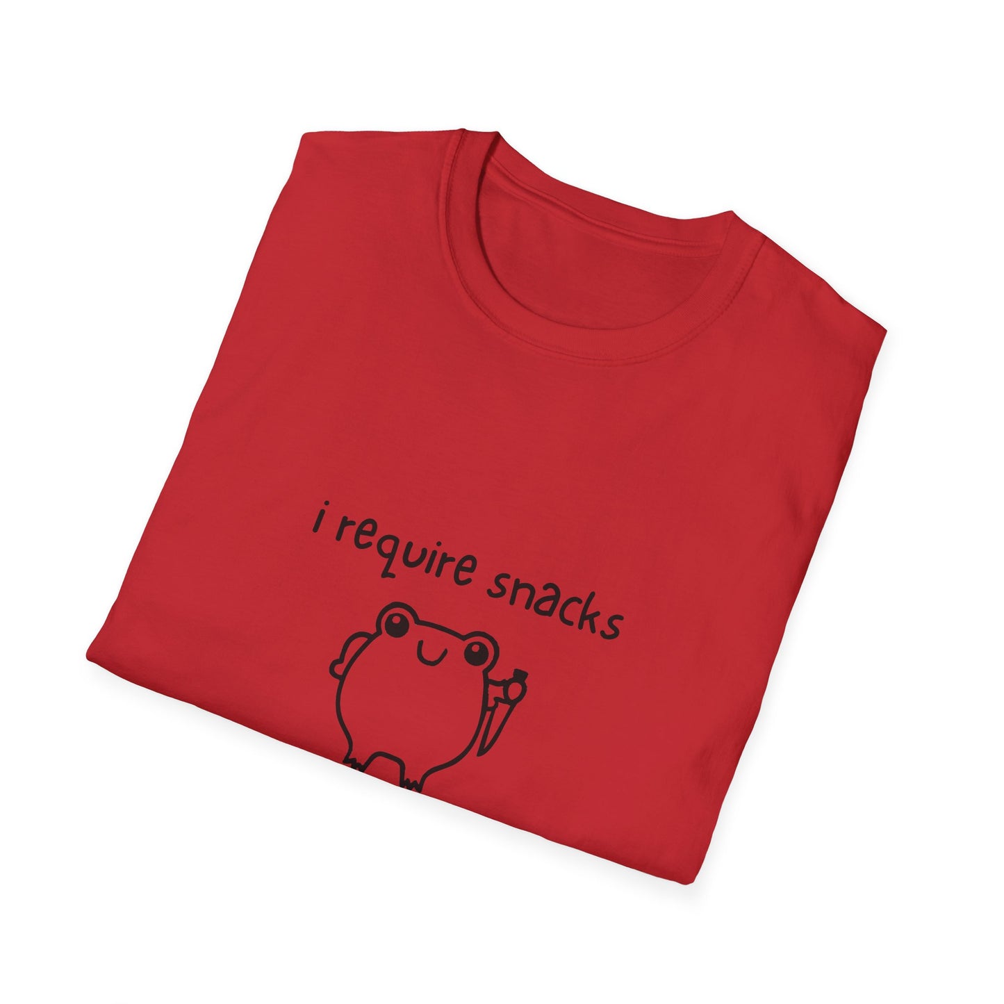 I Require Snacks T‑Shirt