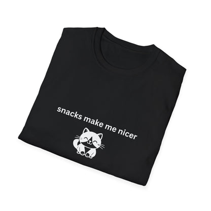 Snacks Make Me Nicer T-Shirt