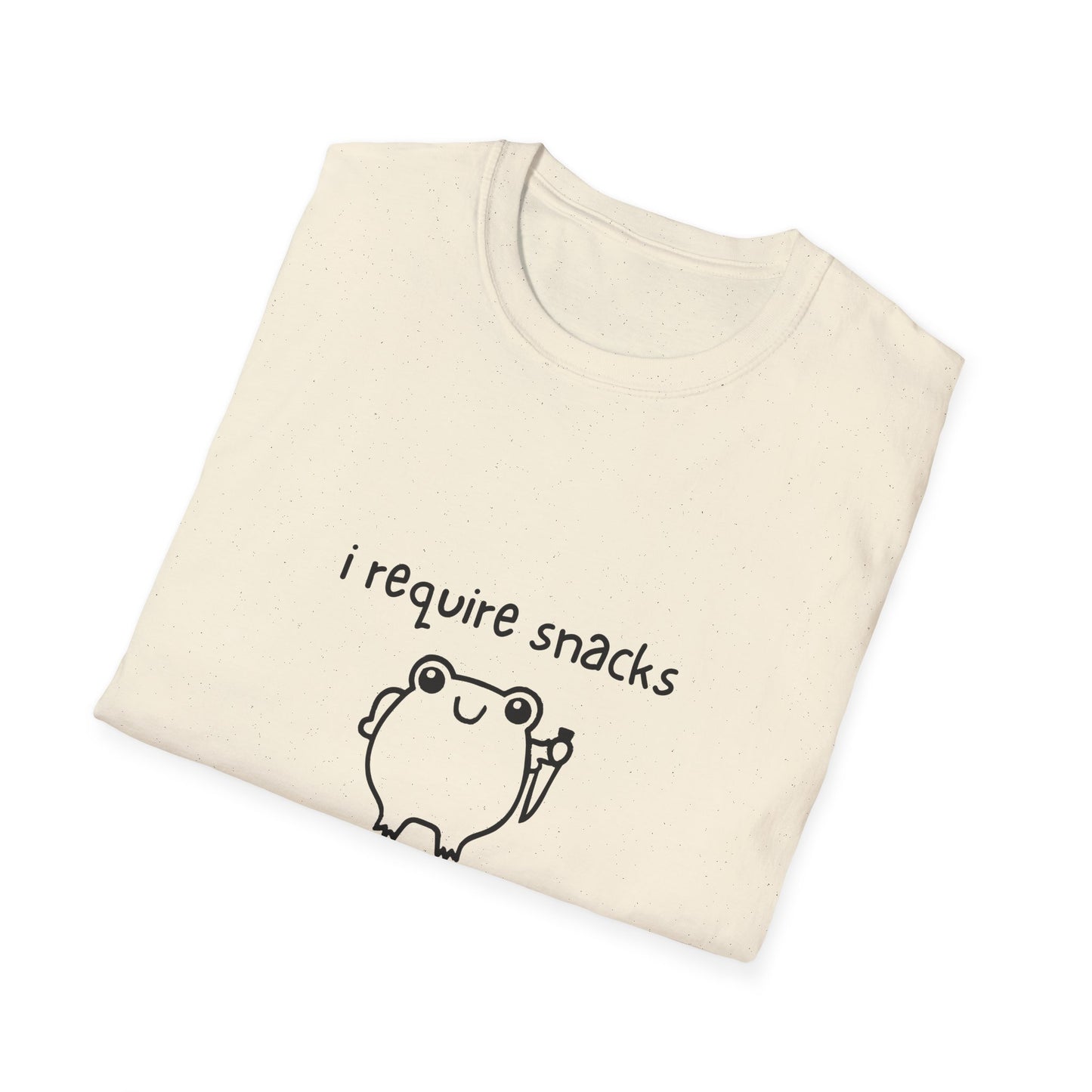 I Require Snacks T‑Shirt