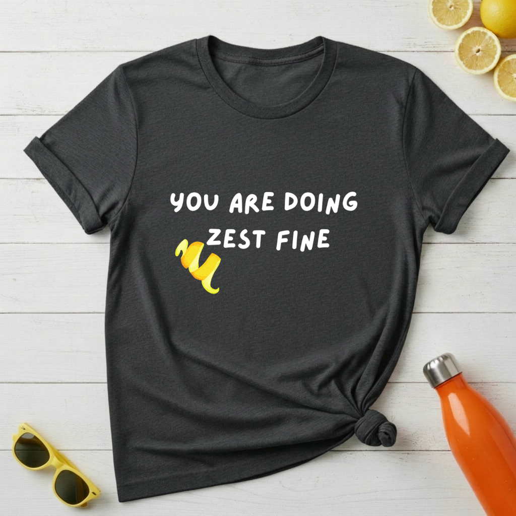 You Are Doing Zest Fine T-Shirt
