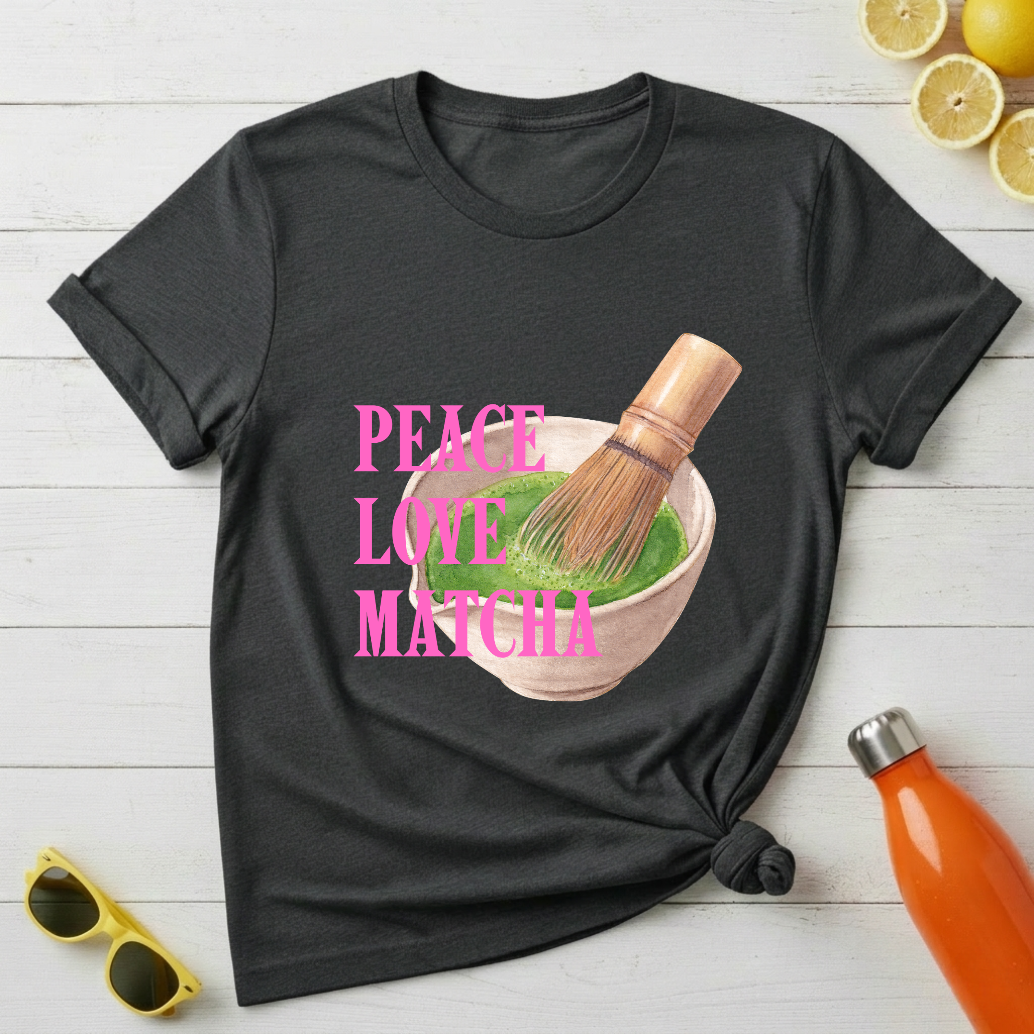Peace Love Matcha T-Shirt