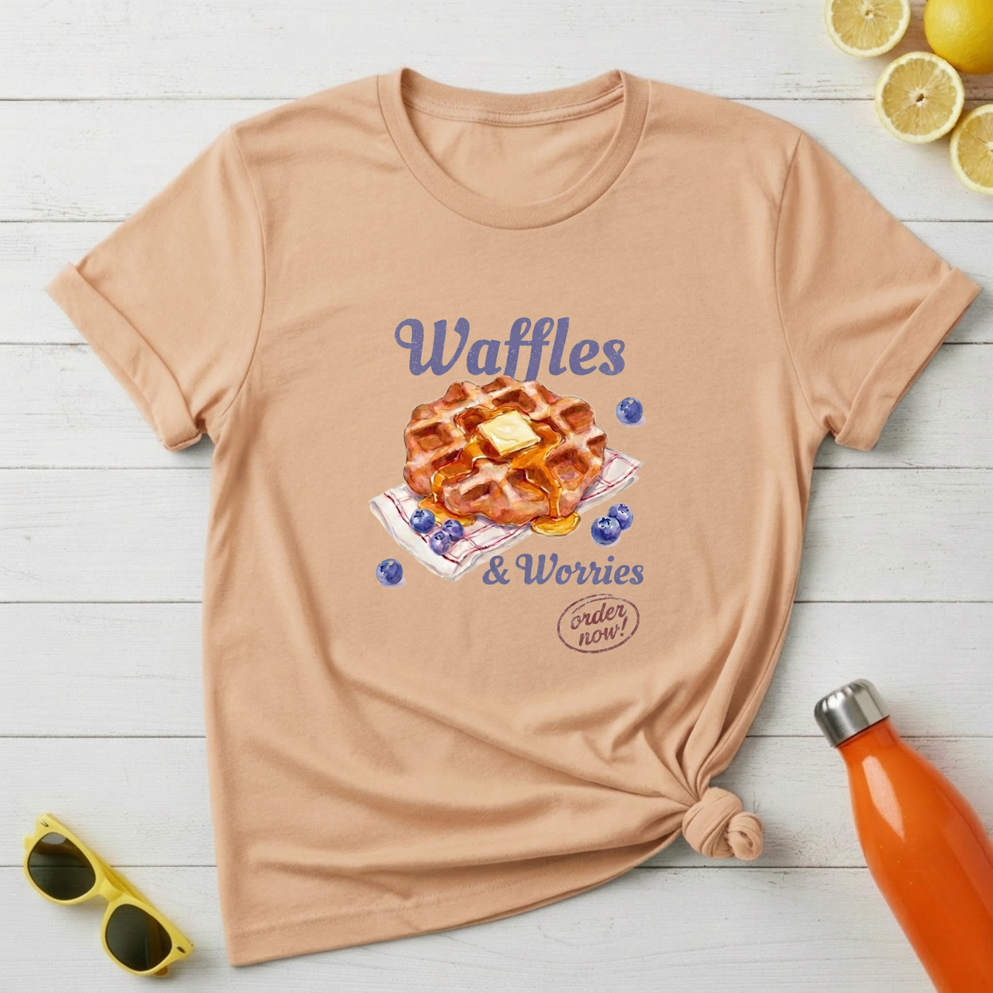 Waffles & Worries T-Shirt