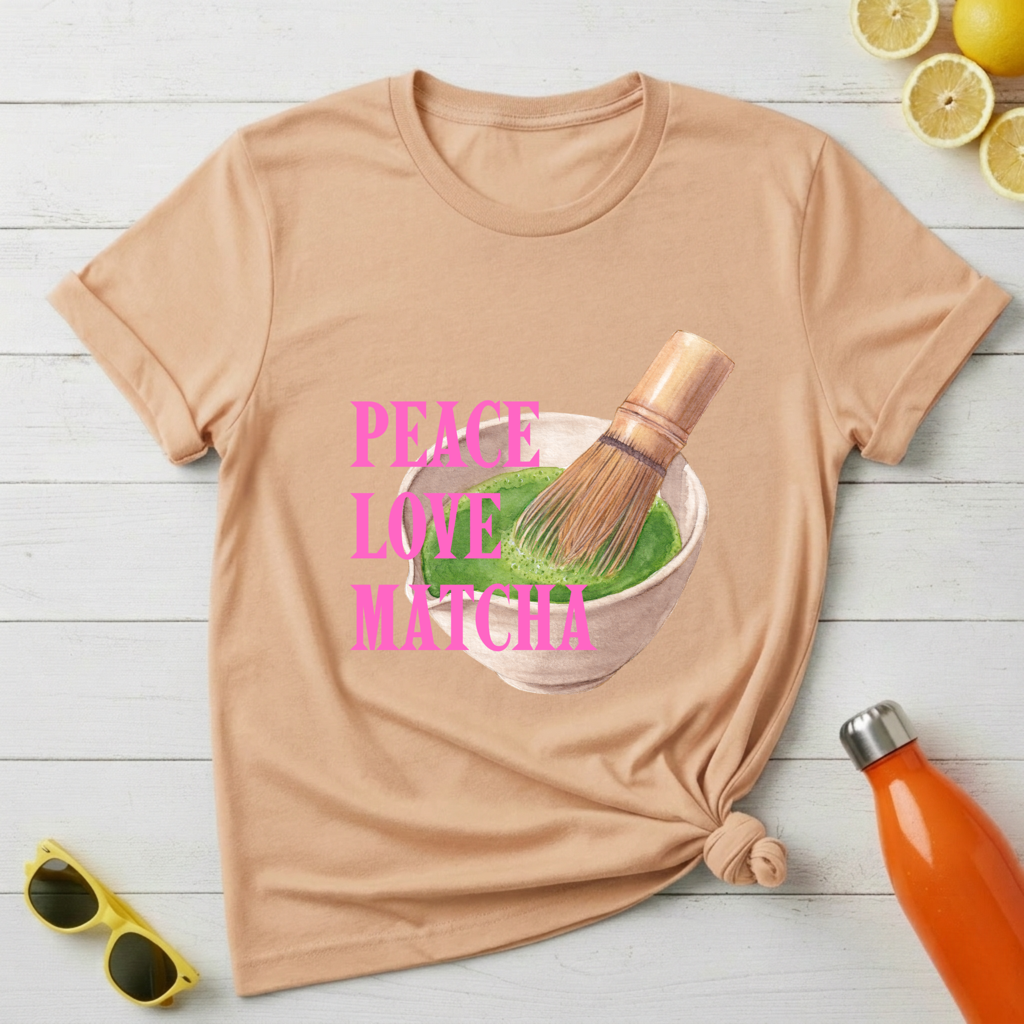 Peace Love Matcha T-Shirt