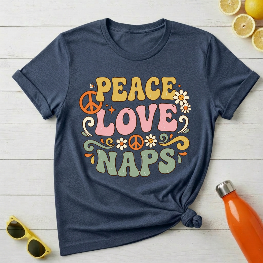 Peace Love Naps T-Shirt