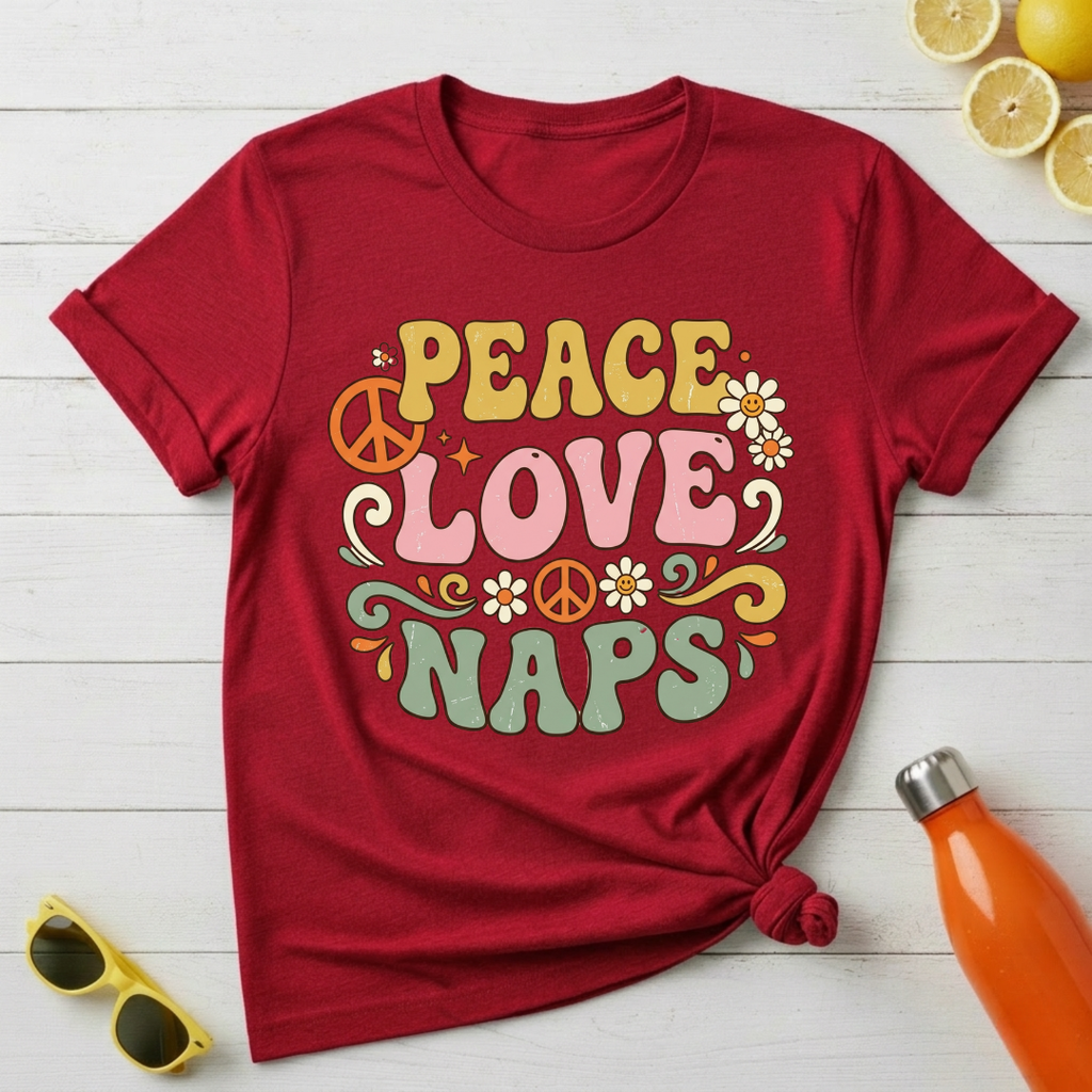 Peace Love Naps T-Shirt