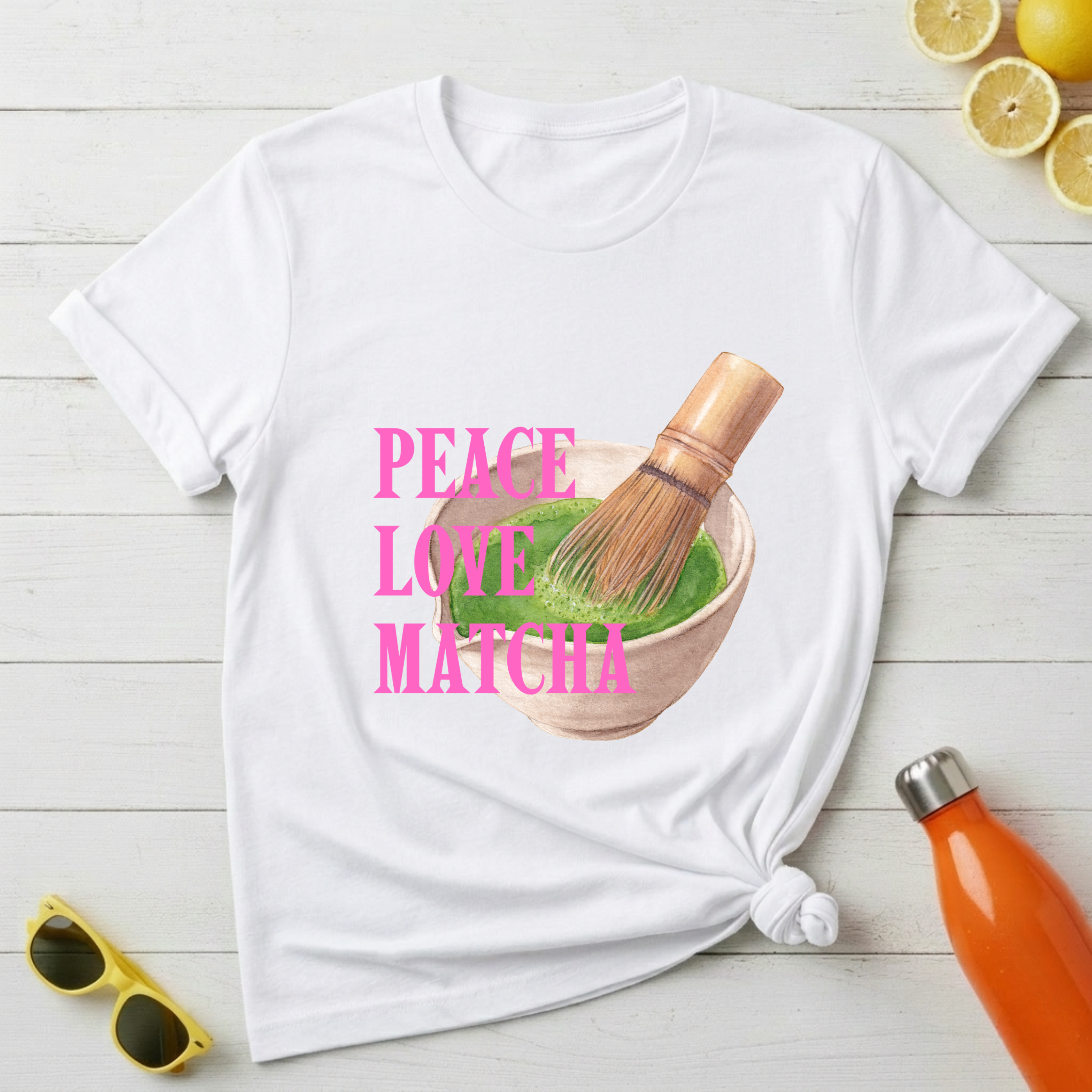 Peace Love Matcha T-Shirt