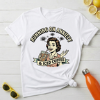 Running on Anxiety & Iced Coffee T-Shirt