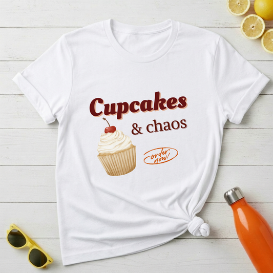 Cupcakes & Chaos T-Shirt