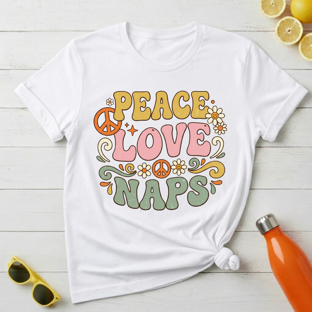 Peace Love Naps T-Shirt